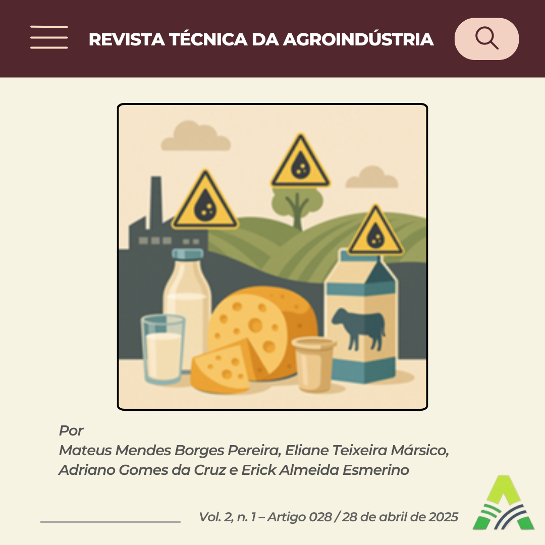 METAIS TÓXICOS EM PRODUTOS LÁCTEOS: RISCOS, FONTES E DESAFIOS PARA A AGROINDÚSTRIA